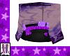 Purple Star Canopy Couch