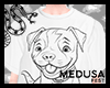 Kids Dog Tshirt -Medusa