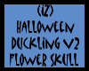 Duckling Flower Skull v2