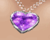 Purple Love heart