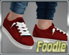 Red Casual Shoes