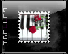 Piano w/ Roses Stamp