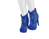 MS Blue CatSuit Boots