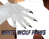 WHITE WOLF PAWS