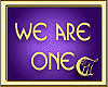 WE ARE ONE
