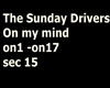 The Sunday Drivers On my