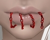 Piercing Lip Red