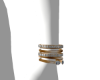 SoBe Gold Muse Bangles