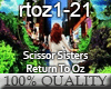SSisters - Return To Oz