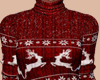 E* Red Holiday Sweater