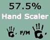 Hand Scaler 57.5% M/F