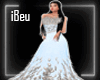 Be - White Blue Gown