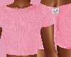 Kids Pink Shorts Set