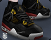 4's Black/Gold/Red