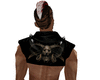 Leather Skull Vest