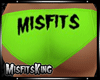 Misfits Green Panties