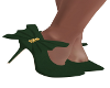 Sassy Bow Heels-Green