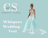 Whispers Wedding - Teal