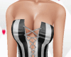 Striped bodysuit