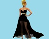 Chloe SL Gown Black Gold