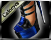 {CT}Blue shoes coture