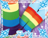 {R} Rainbow Dash Socks M