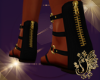 SM| Solid Sandals - Blk