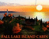 Fall Lake Island Cabin