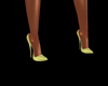 Plain Yellow Pumps