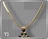 Black Gold Necklace