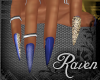*R* Leopard Blue