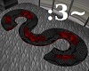 :3~ Indigo Serpent Sofa
