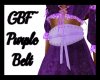 GBF~Leather Belt Purple