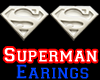[DT] Superman Earrings