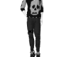 Knit skull full outfit