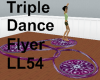 Triple Dance Flyer