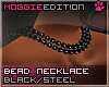 ME|Beads|black/steel