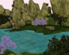 Purple Blossom Waterfall