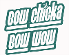 Bow wow sticker