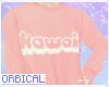 Kawaii  Pinku Sweater