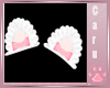 *C* Kitty Ears/Bow Pink