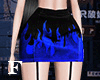 [F] Blue Flame Skirt