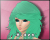 H| Akela Green Hair