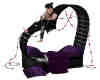 Purple Heartshape Seat