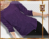 Pocket Sweater | Purple