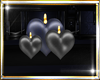 fK Bluez Heart Candles
