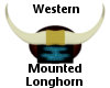 Western Mounted Longhorn