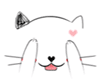 cute kitty sticker