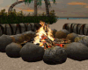 *Beach Fireplace