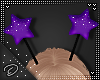 !D! Star Antenna Purple